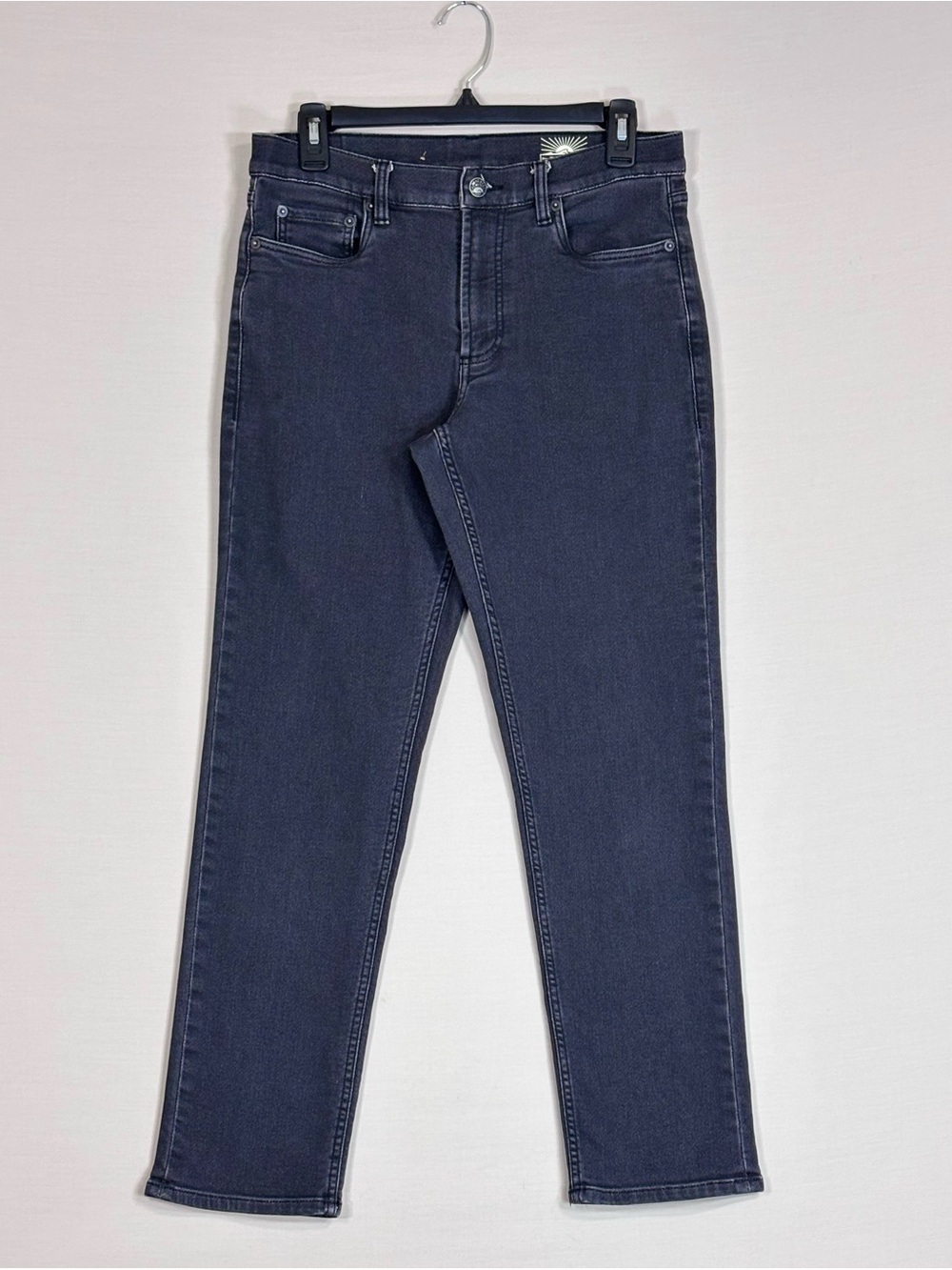 Faherty Stretch Slim Straight Jeans Dark Wash Sustainable Denim 30x30